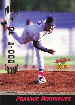 1994 Signature Rookies - Consolidated Promos #P1 Frankie Rodriguez Front