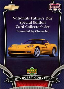 2006 Upper Deck Father's Day Washington Nationals #NNO Chevrolet Corvette Front