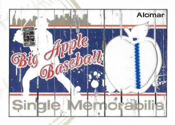 2014 Famous Fabrics Big Apple Baseball - Single Memorabilia #NNO Roberto Alomar Front