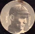 1913 Colgan's Chips Tin Tops (E270-2) #NNO Otto Burns Front