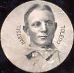 1913 Colgan's Chips Tin Tops (E270-2) #NNO Topsy Hartsel Front