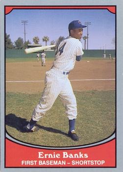 1990 Pacific Legends - Glossy #5 Ernie Banks Front