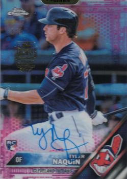 2017 Topps Archives Signature Series - Tyler Naquin #14 Tyler Naquin Front