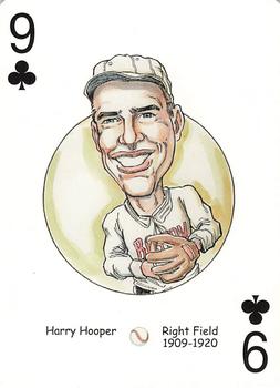 2005 Hero Decks Boston Red Sox Baseball Heroes Playing Cards (1st Edition) #9♣ Harry Hooper Front