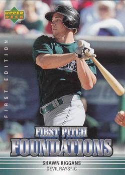 2007 Upper Deck First Edition - First Pitch Foundations #FPF-SR Shawn Riggans Front
