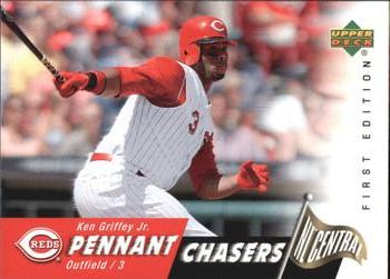 2007 Upper Deck First Edition - Pennant Chasers #PC-KG Ken Griffey Jr. Front