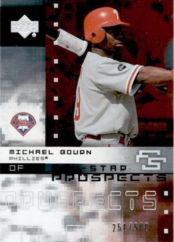 2007 Upper Deck Future Stars - All Star Prospects #AS-MB Michael Bourn Front