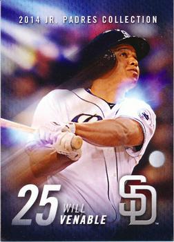 2014 Jr. San Diego Padres Collection #NNO Will Venable Front
