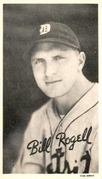 1974 TCMA 1936 Goudey Wide Pens (R314) reprint #NNO Bill Rogell Front