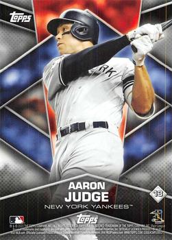 2020 Topps Stickers - Sticker Card Backs #13 Aaron Judge Front
