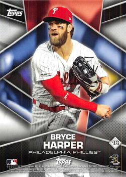 2020 Topps Stickers - Sticker Card Backs #16 Bryce Harper Front