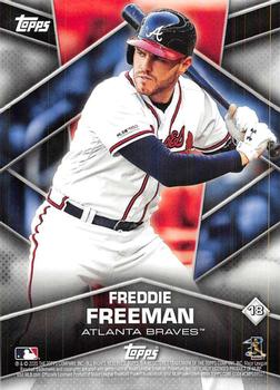 2020 Topps Stickers - Sticker Card Backs #18 Freddie Freeman Front