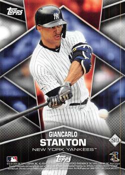 2020 Topps Stickers - Sticker Card Backs #20 Giancarlo Stanton Front