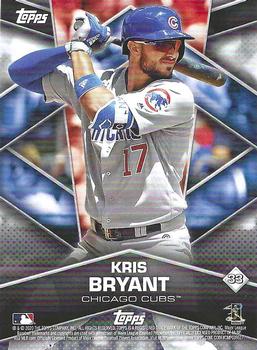 2020 Topps Stickers - Sticker Card Backs #33 Kris Bryant Front
