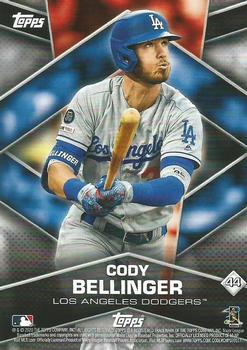 2020 Topps Stickers - Sticker Card Backs #44 Cody Bellinger Front
