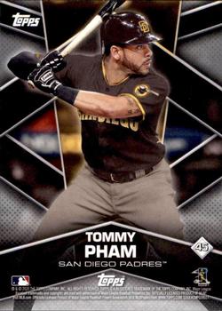 2020 Topps Stickers - Sticker Card Backs #45 Tommy Pham Front