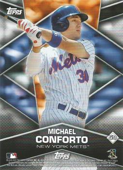 2020 Topps Stickers - Sticker Card Backs #59 Michael Conforto Front