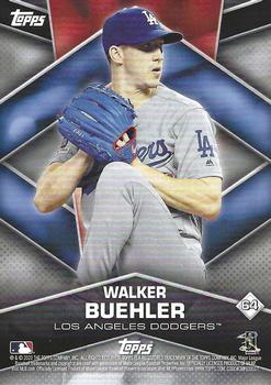 2020 Topps Stickers - Sticker Card Backs #64 Walker Buehler Front