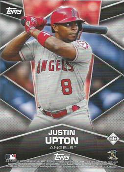 2020 Topps Stickers - Sticker Card Backs #66 Justin Upton Front