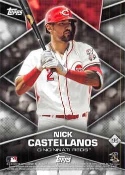 2020 Topps Stickers - Sticker Card Backs #85 Nicholas Castellanos Front