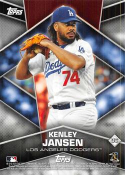 2020 Topps Stickers - Sticker Card Backs #86 Kenley Jansen Front