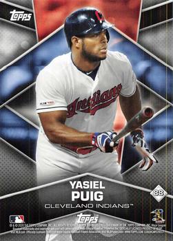 2020 Topps Stickers - Sticker Card Backs #88 Yasiel Puig Front