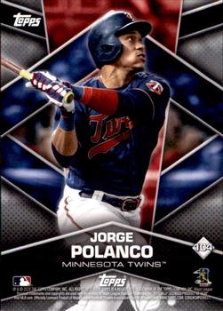 2020 Topps Stickers - Sticker Card Backs #104 Jorge Polanco Front