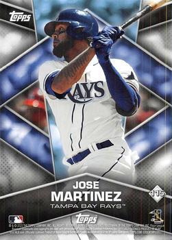 2020 Topps Stickers - Sticker Card Backs #115 Jose Martinez Front