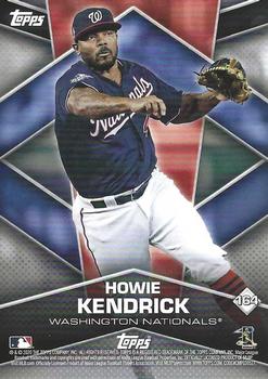 2020 Topps Stickers - Sticker Card Backs #164 Howie Kendrick Front