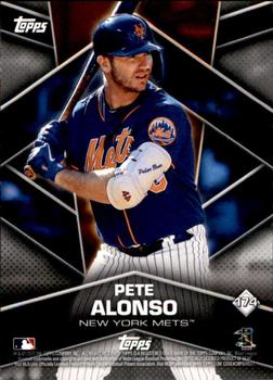 2020 Topps Stickers - Sticker Card Backs #174 Pete Alonso Front