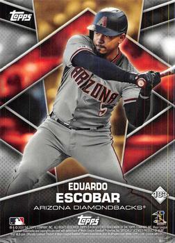 2020 Topps Stickers - Sticker Card Backs #183 Eduardo Escobar Front