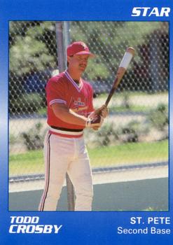 1989 Star St. Petersburg Cardinals - Platinum #9 Todd Crosby Front