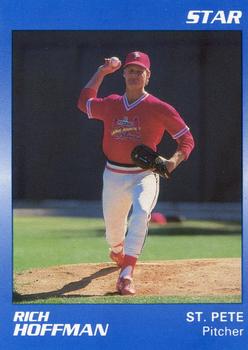 1989 Star St. Petersburg Cardinals - Platinum #18 Rich Hoffman Front