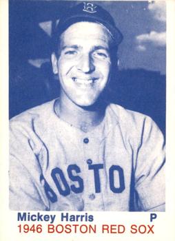 1975 TCMA 1946 Boston Red Sox (Blue Names) #NNO Mickey Harris Front