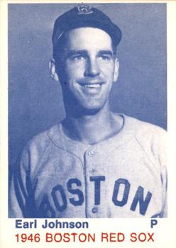 1975 TCMA 1946 Boston Red Sox (Blue Names) #NNO Earl Johnson Front
