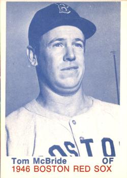 1975 TCMA 1946 Boston Red Sox (Blue Names) #NNO Tom McBride Front