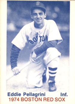 1975 TCMA 1946 Boston Red Sox (Blue Names) #NNO Eddie Pellagrini Front