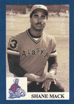 1990 Alaska Goldpanners All-Stars of the 1980s #35 Shane Mack Front