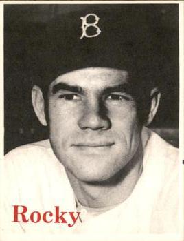 1974 TCMA 1952 Brooklyn Dodgers Matte Finish #NNO Rocky Nelson Front