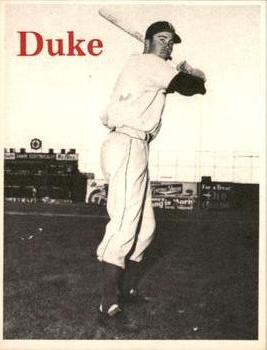 1974 TCMA 1952 Brooklyn Dodgers Matte Finish #NNO Duke Snider Front