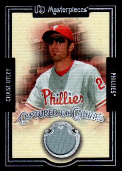 2007 Upper Deck Masterpieces - Captured on Canvas #CC-CU Chase Utley Front
