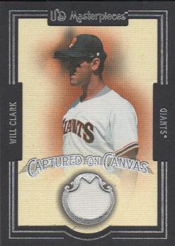 2007 Upper Deck Masterpieces - Captured on Canvas #CC-WC Will Clark Front