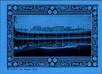 1973 TCMA 1914 Polo Grounds Game (WG4) (reprint) #NNO Ty Cobb Back