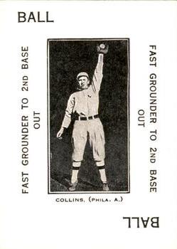 1973 TCMA 1914 Polo Grounds Game (WG4) (reprint) #NNO Eddie Collins Front
