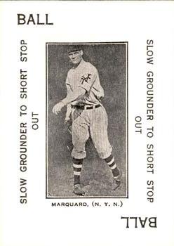 1973 TCMA 1914 Polo Grounds Game (WG4) (reprint) #NNO Rube Marquard Front