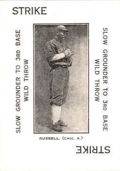 1973 TCMA 1914 Polo Grounds Game (WG4) (reprint) #NNO Reb Russell Front