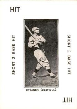 1973 TCMA 1914 Polo Grounds Game (WG4) (reprint) #NNO Tris Speaker Front