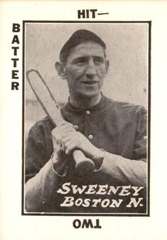 1973 TCMA 1913 Tom Barker Baseball Card Game (WG6 Red Backs) (reprint) #NNO Bill Sweeney Front