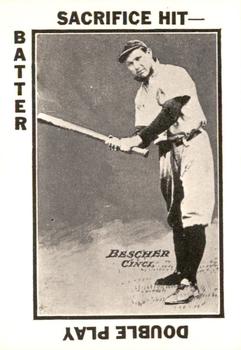1973 TCMA 1913 Tom Barker Baseball Card Game (WG6) (reprint) #NNO Bob Bescher Front