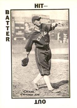 1973 TCMA 1913 Tom Barker Baseball Card Game (WG6) (reprint) #NNO Hal Chase Front